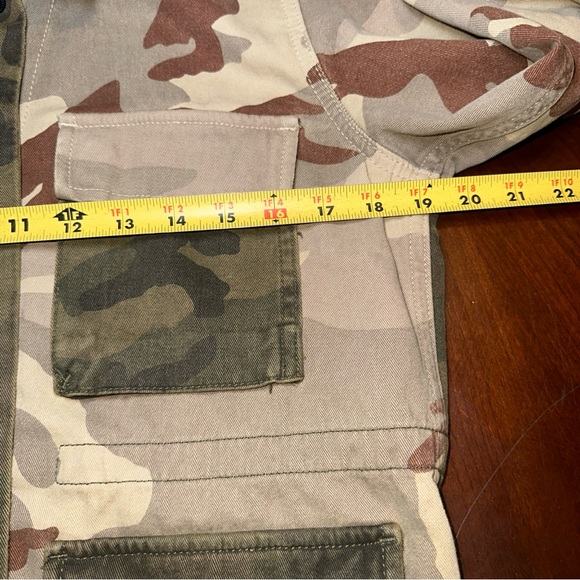 ALL SAINTS Camouflage Jacket Women's Small - Picture 14 of 15